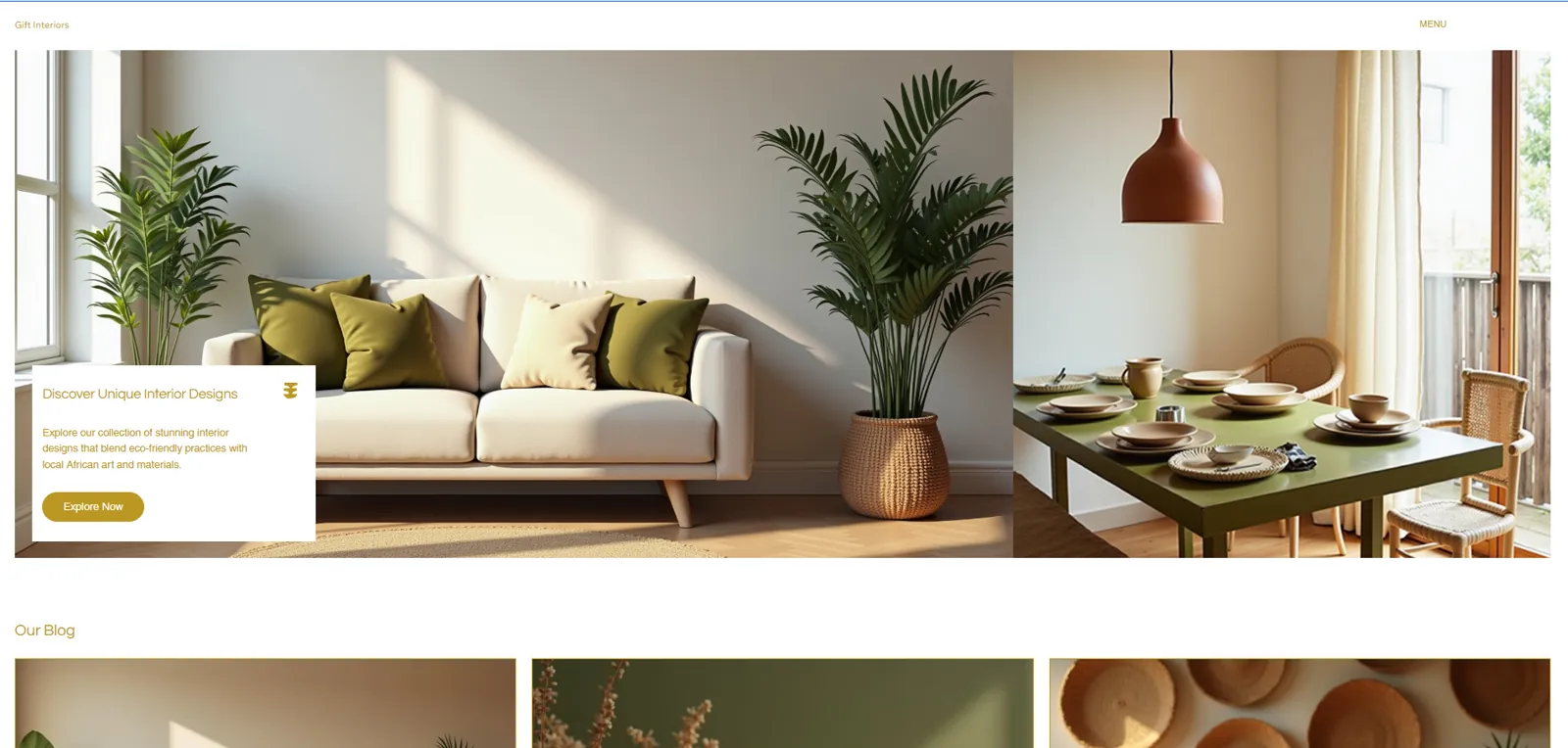 Gift Interiors project