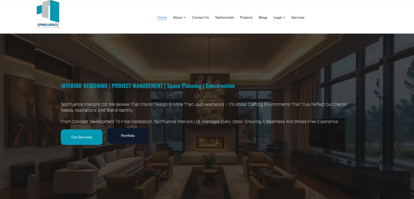 Spinfluence Interiors project